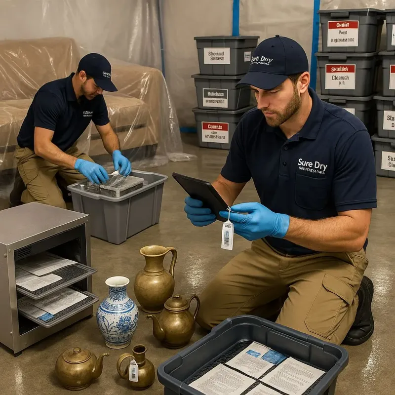 Content Protection and Restoration process in Cortland, IL